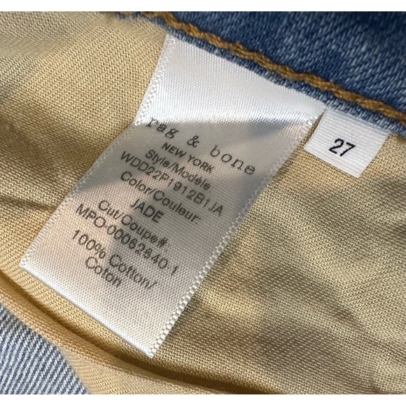 rag & bone Women’s Dre Low Rise Denim Shorts Size 27 - Picture 6 of 7